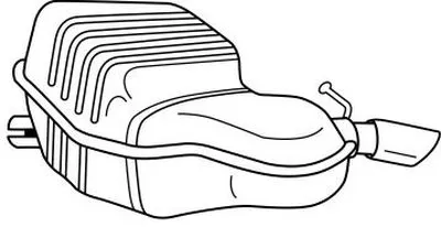 Глушитель выхлопных газов конечный SIGAM купить