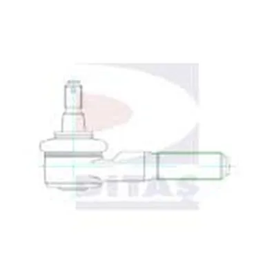 Наконечник поперечной рулевой тяги DITAS купить