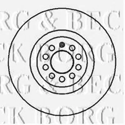 Тормозной диск BORG & BECK купить