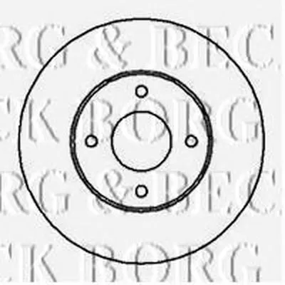Тормозной диск BORG & BECK купить