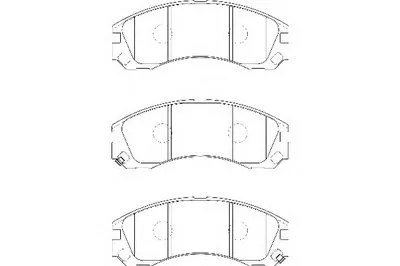 Комплект тормозных колодок, дисковый тормоз WAGNER купить