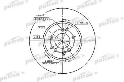 Тормозной диск PATRON купить