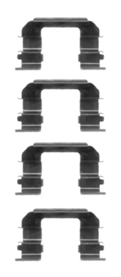 Комплектующие, колодки дискового тормоза HELLA PAGID купить