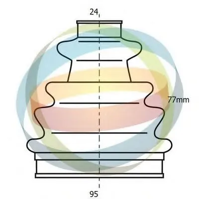 Комплект пылника, приводной вал ODM-MULTIPARTS купить