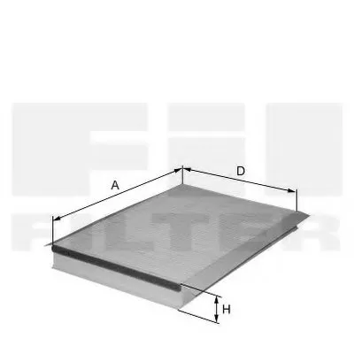 Фильтр, воздух во внутренном пространстве FIL FILTER купить