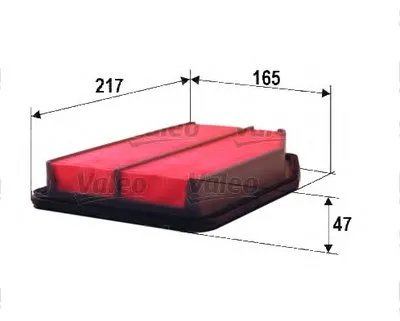 Воздушный фильтр VALEO купить