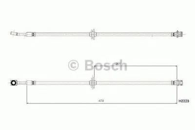 Тормозной шланг BOSCH купить
