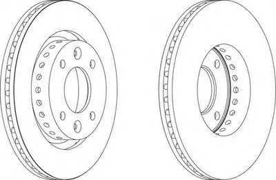 Тормозной диск PREMIER FERODO купить
