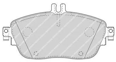 Комплект тормозных колодок, дисковый тормоз PREMIER FERODO купить