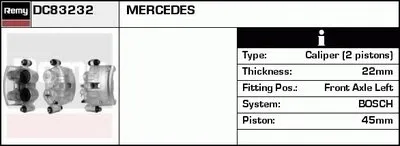 Тормозной суппорт Remanufactured REMY (Multiline) DELCO REMY купить