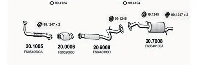 Система выпуска ОГ ASSO купить