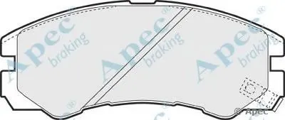 Комплект тормозных колодок, дисковый тормоз APEC braking купить