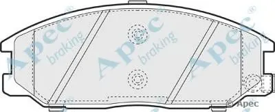 Комплект тормозных колодок, дисковый тормоз APEC braking купить