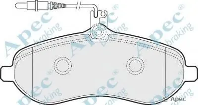Комплект тормозных колодок, дисковый тормоз APEC braking купить