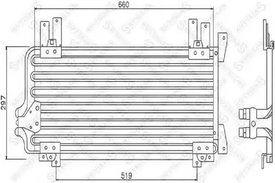 Конденсатор, кондиционер STELLOX купить