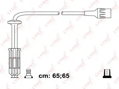 Комплект проводов зажигания LYNXauto купить