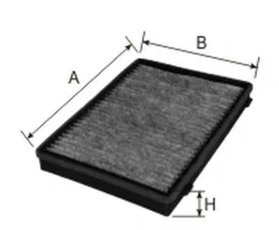 Фильтр, воздух во внутренном пространстве Cabin filter (Charcoal) for OPEL/VAUXHALL/CHEVROLET GOODWILL купить