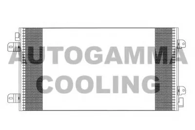 Конденсатор, кондиционер AUTOGAMMA купить