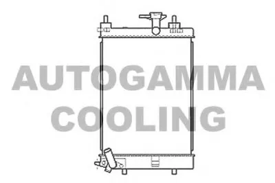 Радиатор, охлаждение двигателя AUTOGAMMA купить