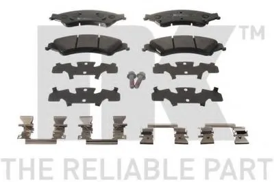 Комплект тормозных колодок, дисковый тормоз NK купить