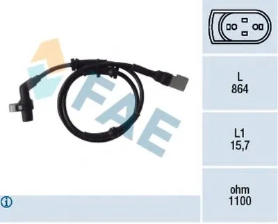 Датчик, частота вращения колеса FAE купить