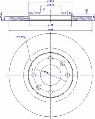 Тормозной диск CAR купить