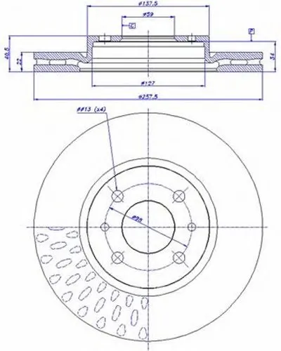 Тормозной диск CAR купить