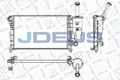 Радиатор, охлаждение двигателя JDEUS купить