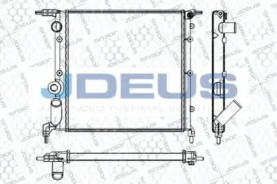 Радиатор, охлаждение двигателя JDEUS купить