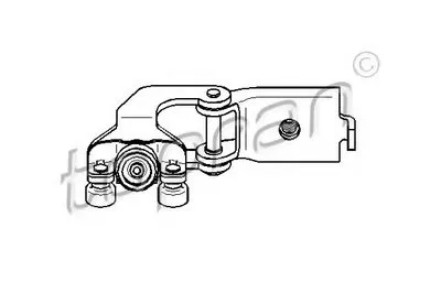 Шарнир двери TOPRAN купить