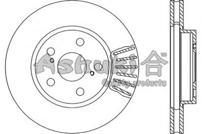 Тормозной диск ASHUKI купить