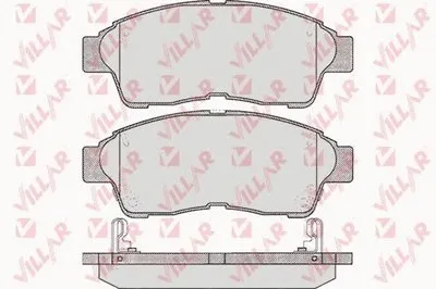 Комплект тормозных колодок, дисковый тормоз VILLAR купить