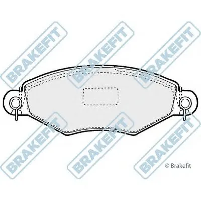 Комплект тормозных колодок, дисковый тормоз Brake Fit APEC braking купить