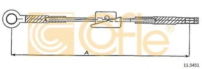 Трос, стояночная тормозная система COFLE купить