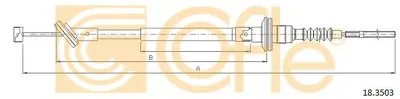Тросик сцепления COFLE купить