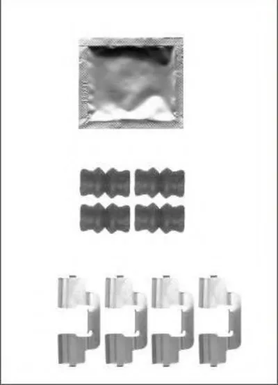 Комплектующие, колодки дискового тормоза MOTAQUIP купить