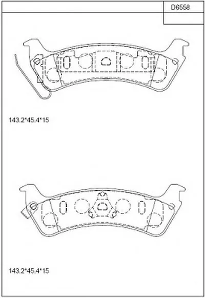 Комплект тормозных колодок, дисковый тормоз ASIMCO купить