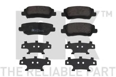 Комплект тормозных колодок, дисковый тормоз NK купить
