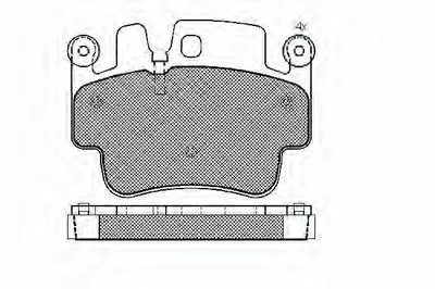 Комплект тормозных колодок, дисковый тормоз SPIDAN купить