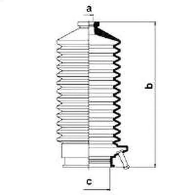 Пыльник, рулевое управление SPIDAN купить
