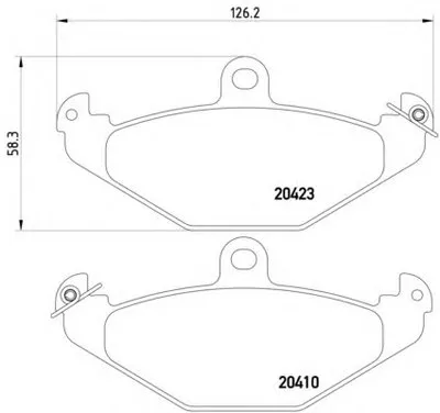 Комплект тормозных колодок, дисковый тормоз HELLA купить