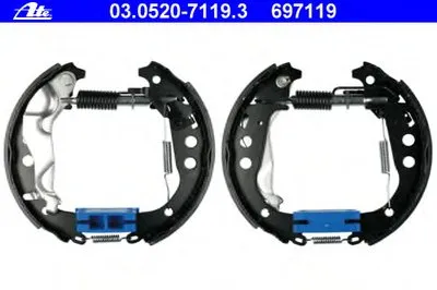 Комплект тормозных колодок Original ATE TopKit ATE купить