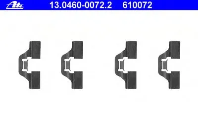 Комплектующие, колодки дискового тормоза ATE купить