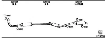 Система выпуска ОГ WALKER купить