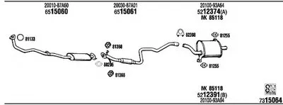Система выпуска ОГ WALKER купить