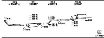 Система выпуска ОГ WALKER купить