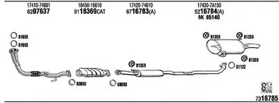 Система выпуска ОГ WALKER купить