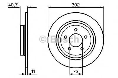 Тормозной диск BOSCH купить