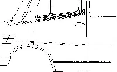 Дверь, кузов VAN WEZEL купить