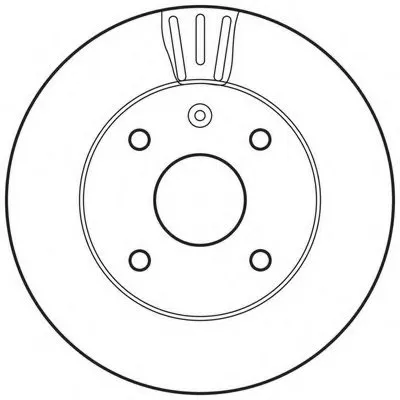 Тормозной диск JURID купить